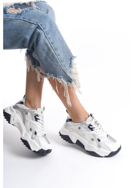 Muca Lacivert Beyaz Sneaker Günlük Spor Ayakkabı fiyatları