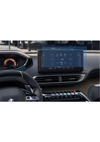 Peugeot 5008 10 Inç Ekran Koruyucu Multimedya Şeffaf Nano