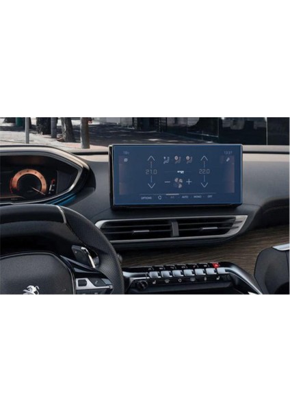 Peugeot 5008 10 Inç Ekran Koruyucu Multimedya Şeffaf Nano