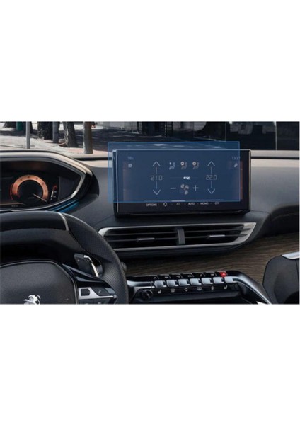 Peugeot 5008 10 Inç Ekran Koruyucu Multimedya Şeffaf Nano