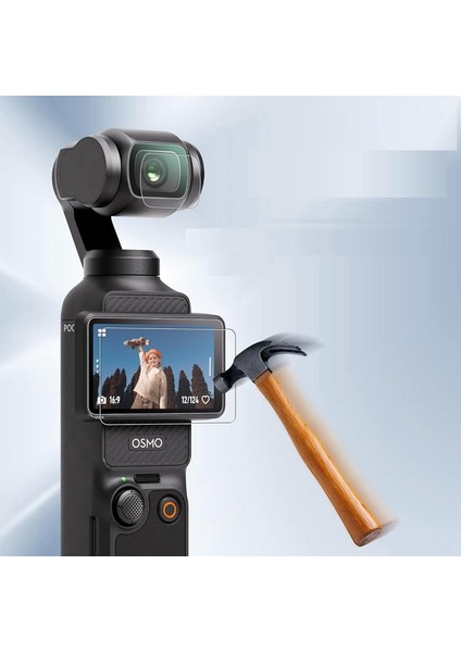 Dji Osmo Pocket 3 Için Cam Ekran Koruyucu Seti