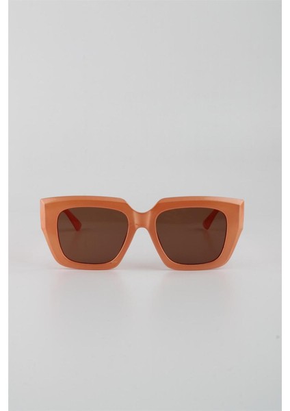 Turuncu UV400 Filtre Kadın Güneş Gözlüğü 615326