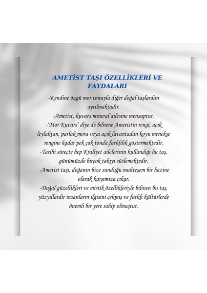 Kişiye Özel Isimli Ametist Taşı Tesbih