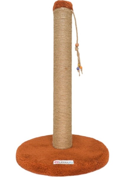 Tırmalama Yuvarlak Taban Kedi Tırmalama Tahtası 52 cm Kiremit (Yurt Dışından)