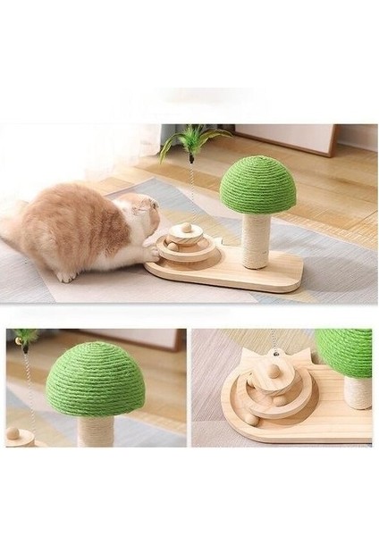 Kedi Tırmalama Oyuncağı Yeşil (Yurt Dışından) modelleri