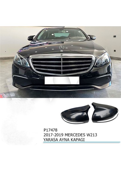 Araca Özel Mercedes Benz W213 2017+ E Class Batman Yarasa Ayna Kapağı