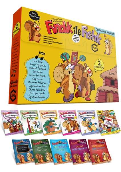 Fındık ile Fıstık Okuma Anlama Seti