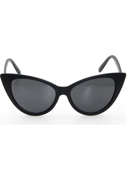 Mat Siyah UV400 Kadın Güneş Gözlüğü 615322