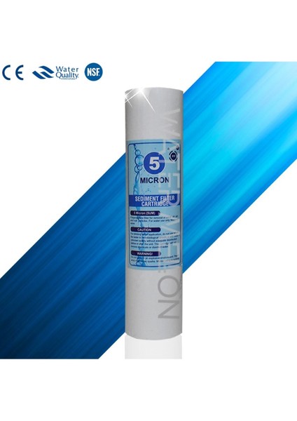 Açık Kasa Su Arıtma Cihazı 5 Aşamalı 80 Gpd Vontron Membranlı Filtre Bakım Seti (Avantajlı Paket)