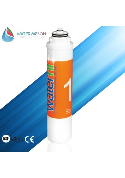 Waterlife Su Arıtma Cihazı Uyumlu 5 Aşama 80 Gpd Süper Membranlı Filtre Bakım Seti