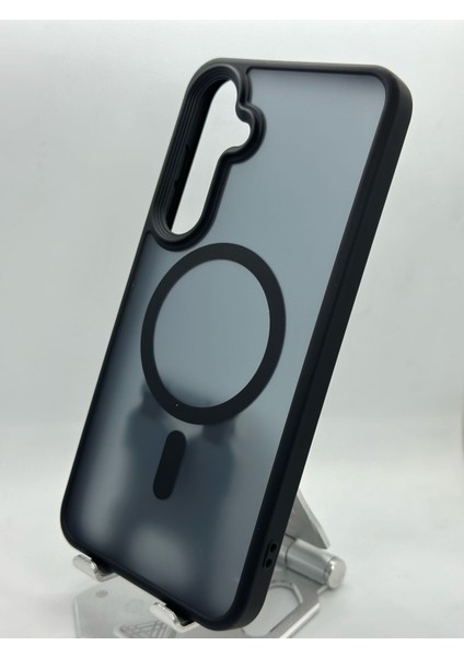 Galaxy S24 Puls ve S24 Uyumlu Kılıf Magsafe Şarj Özellik Şeffaf Arka Yüzey Benks Magclap Tpu Çerçeve fiyatları
