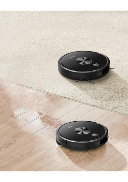D5S Pro Vacuum & Mop Robot Süpürge, 3000PA, Siyah modelleri