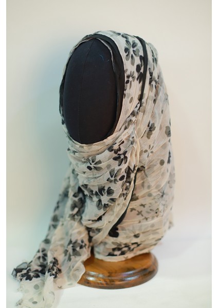 Gri Ve Siyah Renk Pamuklu Şal Eşarp fırsatları