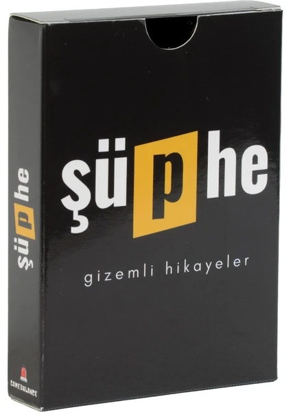 Şüphe Dedektiflik Oyunu - Evet Hayır Oyunu -Dedektif Oyunu - Zeka Oyunu - Kutu Oyunu - Kart Oyunu