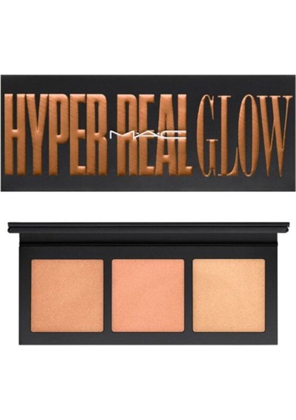 MAC Hyper Real Glow Highlighter Aydınlatıcı Palet / Shımmy Peach 773602531547