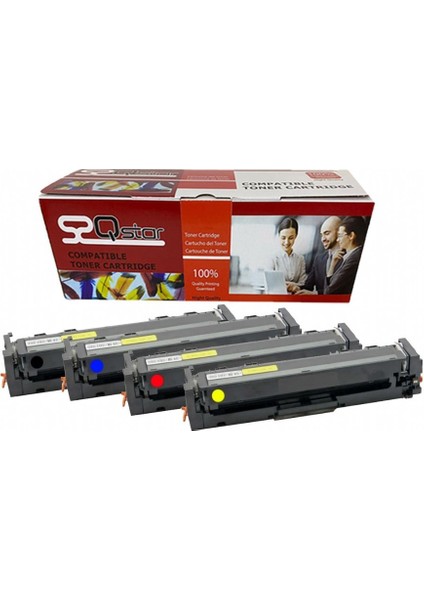 Hp 216A Muadil Toner Çipli Set Siyah Mavi Sarı Kırmızı W2410A W2411A W2412A W2413A