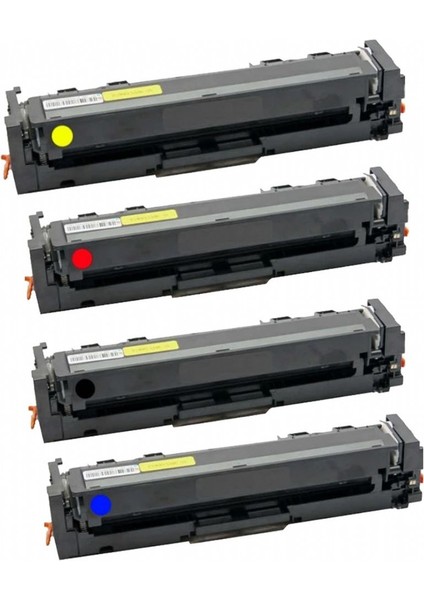 Hp 216A Muadil Toner Çipli Set Siyah Mavi Sarı Kırmızı W2410A W2411A W2412A W2413A