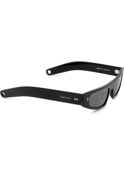GG1634S 006 51-18 Kadın Siyah Mat Camlı Siyah Asetat Cat Eye Güneş Gözlüğü modelleri