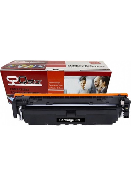 Canon Crg 069 Muadil Toner Çipli Siyah Bk CRG-069