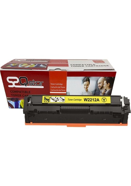 Hp 207A Muadil Toner Çipli Yl Sarı W2212A