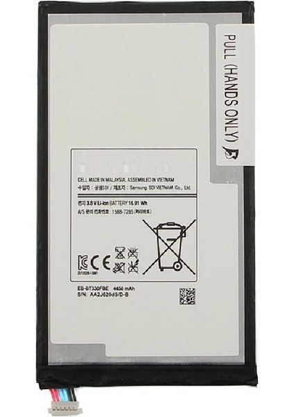 Galaxy Tab T330 İle Uyumlu Batarya