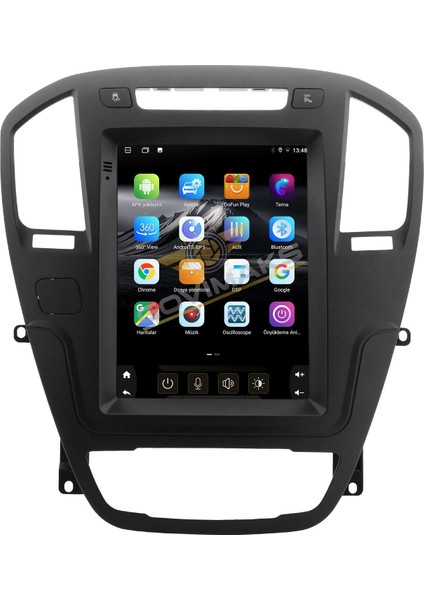 GOVİMAKS OPEL INSIGNIA 2009-2012 UYUMLU TESLA 4 GB RAM 64 GB HAFIZA ANDROID MULTIMEDIA TEYP