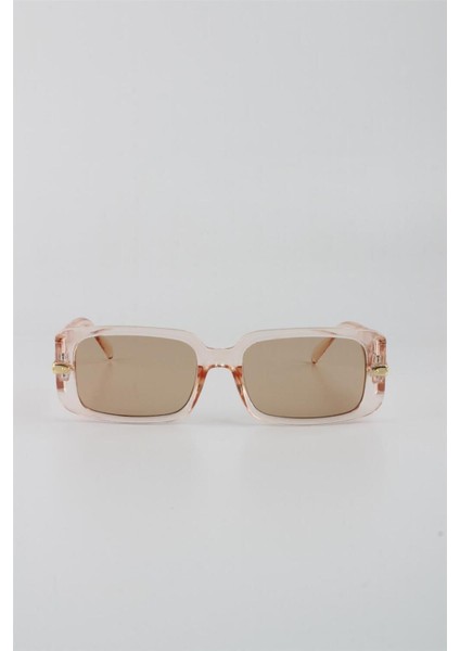 Bej UV400 Filtre Kadın Güneş Gözlüğü 615317