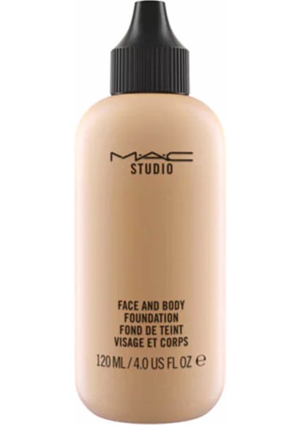 Fondöten - Studio Face and Body Foundation C3 120 ml 773602344741