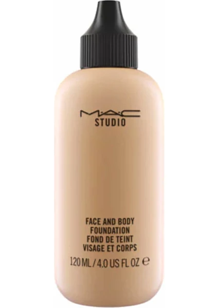 MAC Fondöten - Studio Face and Body Foundation C3 120 ml 773602344741