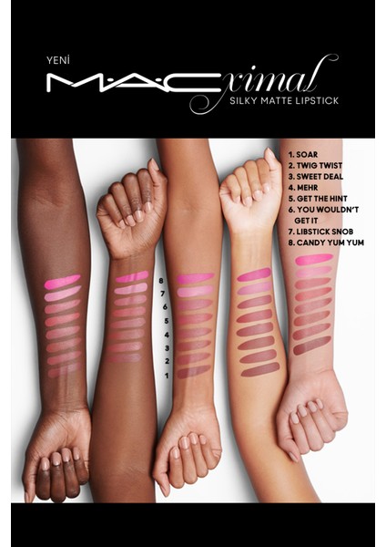 M·a·cxımal Silky Matte Lipstick Nemlendirme Etkili Yoğun Renk Sağlayan Ruj - You Wouldn't Get It