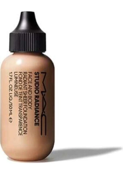 MAC Studio Radiance Face And Body Radiant Sheer Fondöten N1 773602610501