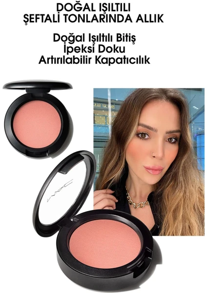 MAC Sheertone Blush / Allık - Peaches 773602037612