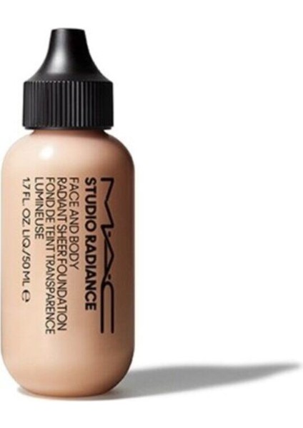Studio Radiance Face And Body Radiant Sheer Fondöten W1 773602610709