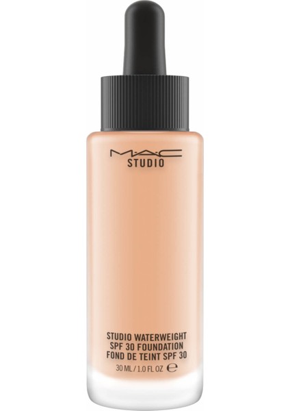 Studio Waterweight Spf 30 Foundation NW18 Fondöten 30 ml..Akışkan ve Elastik