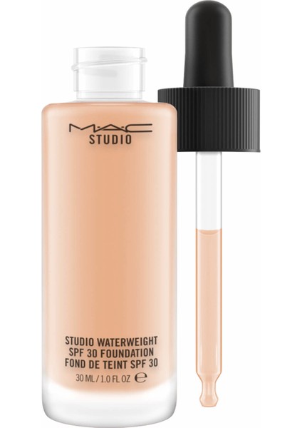 Studio Waterweight Spf 30 Foundation NW18 Fondöten 30 ml..Akışkan ve Elastik