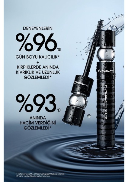 M·a·cstack Waterproof Suya Dayanıklı Maskara - Black Stack - 12ml - 773602613700