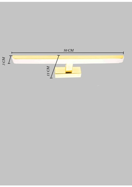 Aplik LED Resim Üstü, Ayna Üstü,banyo
