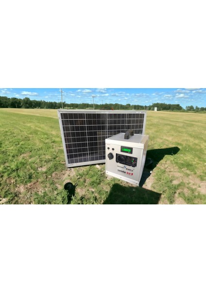 Kit 220 100W Panelli (50W 2 Adet Çanta Tipi)