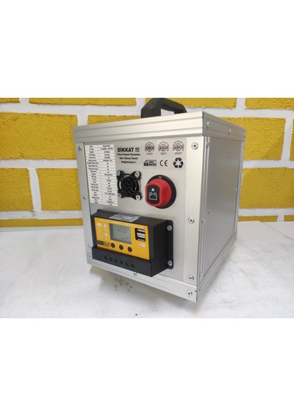 Kit 220 100W Panelli (50W 2 Adet Çanta Tipi)