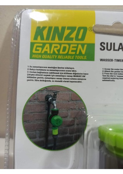 Kınzo Zaman Ayarlı Sulama Bağlantı Aparatı modelleri