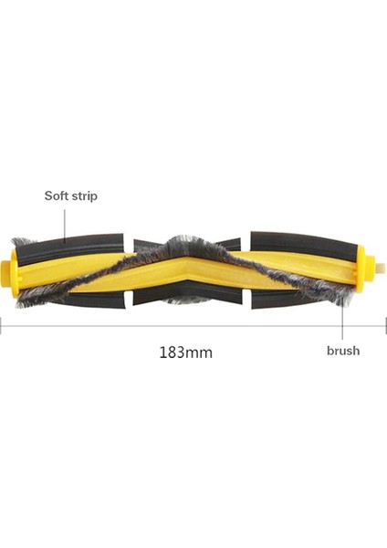 Ana Yan Fırça Hepa Filtre Deebot Ozmo N8 N8 + N8 Pro N8 Pro + Elektrikli Süpürge Filtre Aksesuarları Seti (Yurt Dışından)
