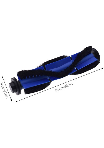 Robovac 11S, 12, 15T, 15C, 25C, 30, 30C, 35C Robot Temizleyici Bileşenleri Için Birincil Hepa Filtre Ana Yan Fırça (Yurt Dışından) fırsatları