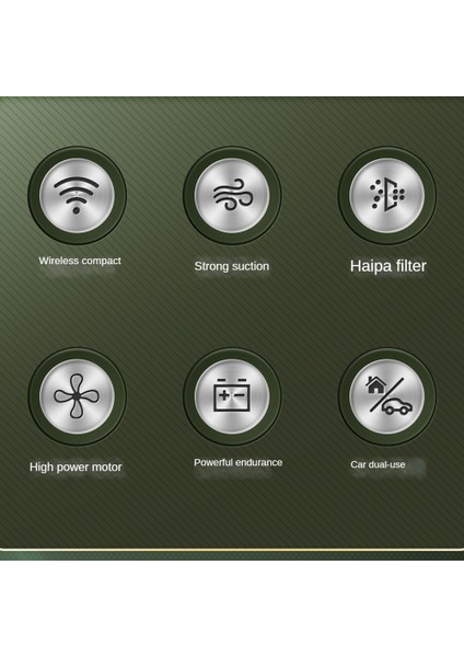 Kablosuz Araba Elektrikli Süpürge Taşınabilir Emme Otomobil El Toz Toplayıcı Makinesi Küçük Mini Toz Üfleyici-Yeşil (Yurt Dışından)
