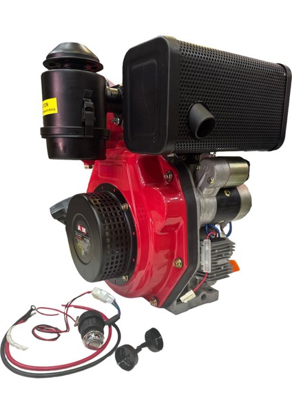 7 Hp Marşlı Dizel Çıplak Motor