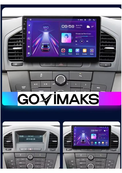 GOVİMAKS OPEL INSIGNIA 2009-2012 UYUMLU 8 GB RAM 128 GB HAFIZA ANDROID MULTIMEDIA TEYP fırsatları