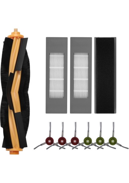 Deebot Ozmo T8 T9 T8 Elektrikli Süpürge Aksesuarları Için Uygun Rulo Fırça Filtre Kenar Fırçası (Yurt Dışından)
