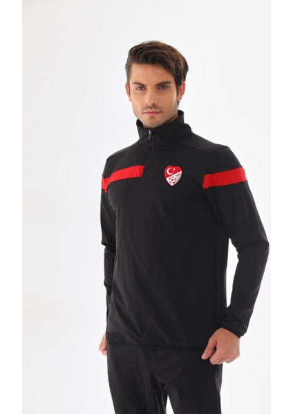 Siyah-Kırmızı Antrenman Eşofman Takımı K0156 S
