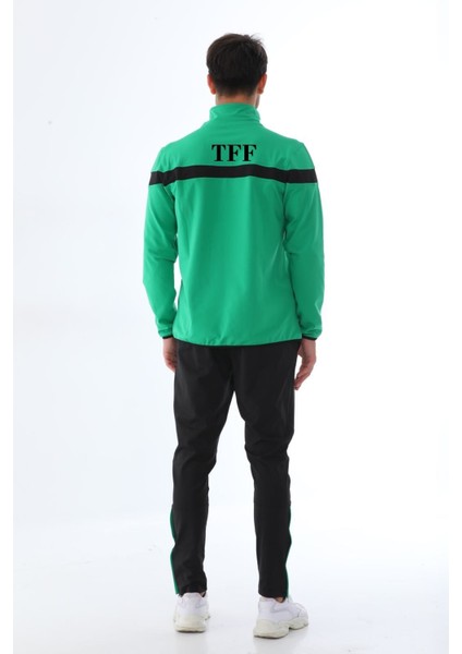 K18 Yeşil-Siyah Antrenman Eşofman Takımı K0157 L modelleri