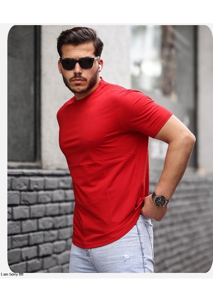 Pamuklu Sıfır Yaka T-Shırt fiyatları