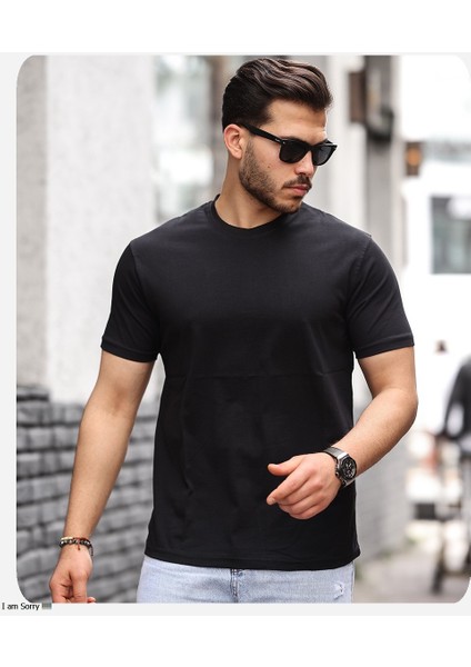 Pamuklu Sıfır Yaka T-Shırt fırsatları